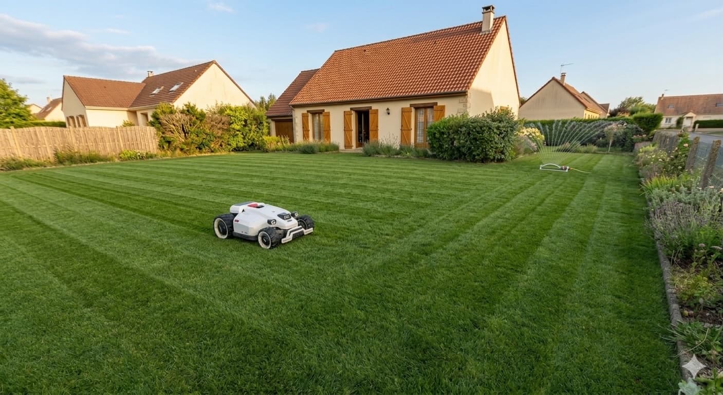 Gazon après remise en état Hanami — Noël P.
